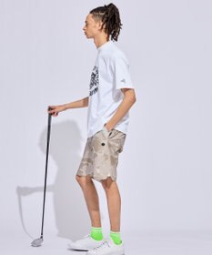 PW CIRCULUS 【MEN】POP＆WIT グラフィックモックネックT ゴルフ