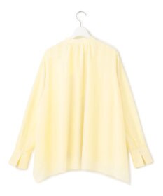 洗える】シアーコットンシルク ハンカチーフヘム デザイン