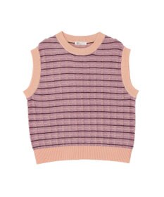 CRAFT STANDARD BOUTIQUE リンクスチェックニットベスト