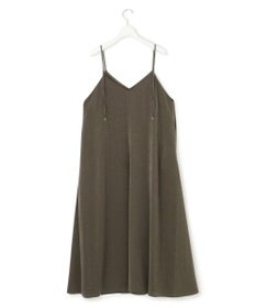 23区 L 【見上愛さん着用/洗える】スエーディーサテン キャミソール ワンピース