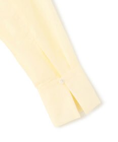 23区 【洗える】シアーコットンシルク ハンカチーフヘム デザイン シャツ