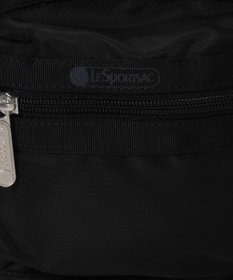 LeSportsac SMALL VOYAGER MH/ブラックサテンスナイデル