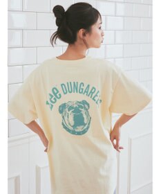 earth music&ecology Ｌｅｅ×ｅ．ｍ．ａ．ｅ　ＢＵＬＬＤＯＧ　ＰＲＩＮＴ　ＴＥＥ