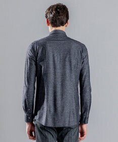 JOSEPH HOMME ツイルネルジャージー　レギュラーカラーシャツ