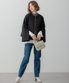 23区 【23区×Oggiコラボ /撥水加工】中綿 パディングタフタ ジャケット