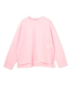 UNFILO シアーフォルムニット クルーネック ピンク