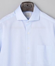 GOTAIRIKU 春夏向け/カラミ織【形態安定】SUMMERPREMIUMPLEATS_セミワイドカラー 半袖ドレスシャツ(26年限定モデル)