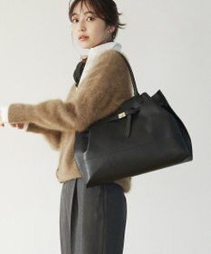 TOPKAPI 【TREASURE TOPKAPI】シュリンクレザー ベルトデザインA4トートバッグ