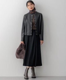 23区 フェイクファー チェーン バッグ