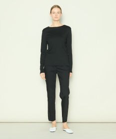 JOSEPH 【洗える】クリーミーリブ　ロングスリーブトップス