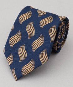 GOTAIRIKU 【日本製】ネクタイ_ウェーブ柄
