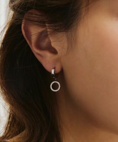 Tiaclasse 【金属アレルギー対応】 ハングサークルピアス