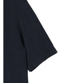 earth music&ecology リネンライク５分袖ジャケット