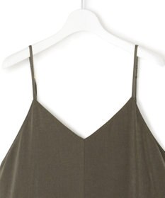 23区 【見上愛さん着用/洗える】スエーディーサテン キャミソール ワンピース