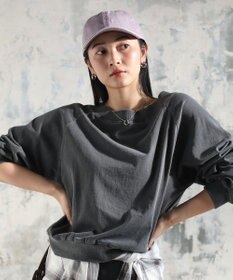 Green Parks ピグメントボートネックプルオーバー