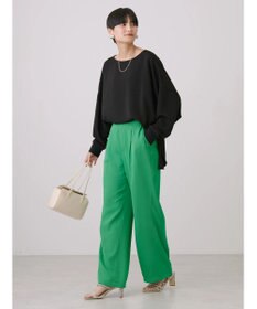 AMERICAN HOLIC イージーケアドルマンとろみブラウス