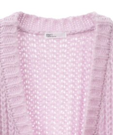 CRAFT STANDARD BOUTIQUE 洗える/フリンジニットカーディガン