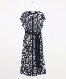 自由区 S 【ご好評につき追加生産・新色追加】ハーバルフロープリント ワンピース