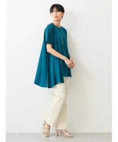 AMERICAN HOLIC キレイｃｏｔｔｏｎ切替ヘムカットチュニック