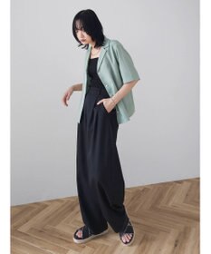 Green Parks 接触冷感　開襟シャツ