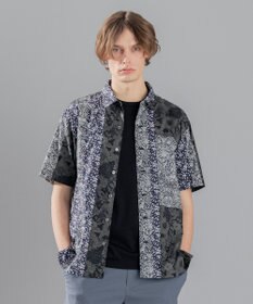 JOSEPH HOMME 【LIBERTY】 パッチワークリバティ 半袖シャツ