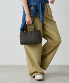 russet コーデュラナイロン2WAYミニボストンバッグ(CE-1721-WEB)