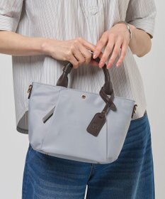 J.PRESS LADIES 【新色登場！・WEB限定カラーあり・2way】ナイロン ポシェット バッグ ライトグレー系