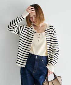 YECCA VECCA [UVカットマシンウォッシャブル]アンサンブルニット