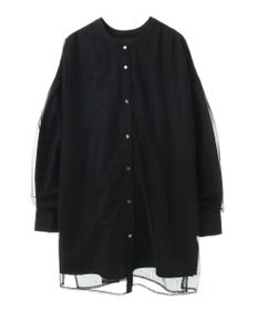 Green Parks ２Ｗａｙ　チュールドッキングシャツチュニック