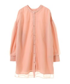 Green Parks ２Ｗａｙ　チュールドッキングシャツチュニック