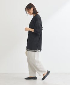 Green Parks ２Ｗａｙ　チュールドッキングシャツチュニック