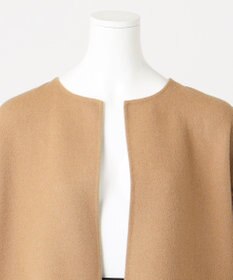 23区 L 【エステータ】ウールリバー ストールデザイン コート