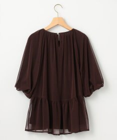 組曲 チュールティアード ブラウス