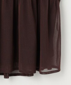 組曲 チュールティアード ブラウス