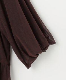 組曲 チュールティアード ブラウス