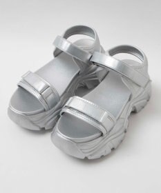 WEGO 【S～XLサイズ】厚底ダッドスポーツサンダル