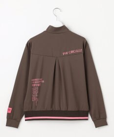 PW CIRCULUS 【吸水速乾 / UV遮蔽率99.5% UVカット / ストレッチ】【WOMEN】ハーフジップロングスリーブモックネックT ゴルフウェア レディース