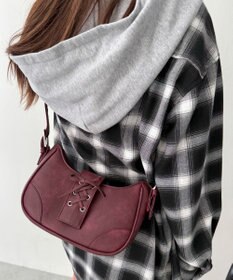 WEGO マルチWAYハーフムーンベルトバッグ