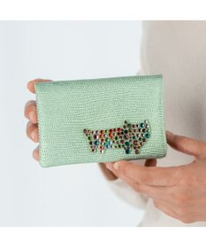tsumori chisato CARRY キラネコストーン 2つ折り財布