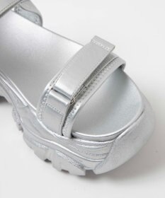 WEGO 【S～XLサイズ】厚底ダッドスポーツサンダル