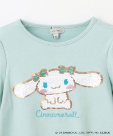 ANY KIDS 【any FAM×サンリオキャラクターズ】ミラクルスパンコール長袖Tシャツ