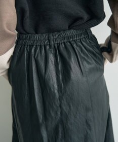 YECCA VECCA レザーライクマーメイドスカート
