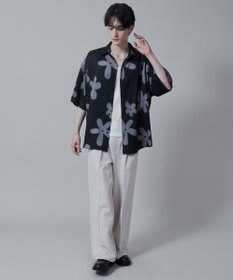 WEGO アムンゼンパターンBIGシャツ（S）