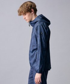 JOSEPH ABBOUD MOUNTAIN 【ストレッチ/軽量/ECO撥水/ポケッタブル】エンボスストレッチ パーカー