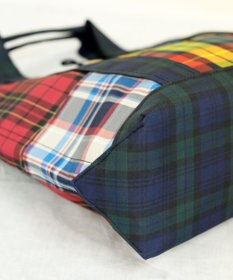 +RING 【水・汚れに強い】【A4サイズ収納】撥水トートバッグ M CHK SR256