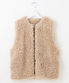 Feroux プードルファー ジレ