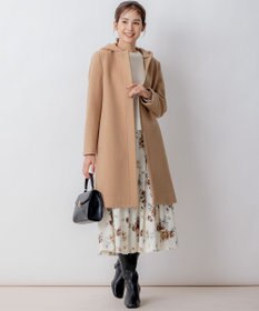 組曲 ローズシックプリント スカート