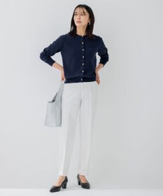 23区 【洗える】ストレッチツイル センタープレス パンツ