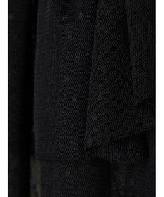 Green Parks ■ＥＳＣＡＲ　ドットチュールフレアヨークプルオーバー