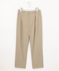 J.PRESS LADIES 【洗える】マイクロタイプライターストレッチ テーパード パンツ